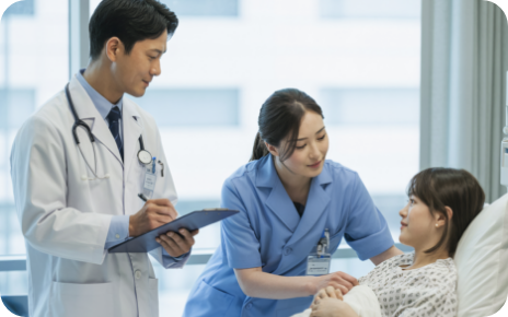 의료진 회진 관련 이미지