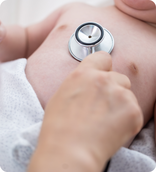 소아과 전문의 회진 이미지