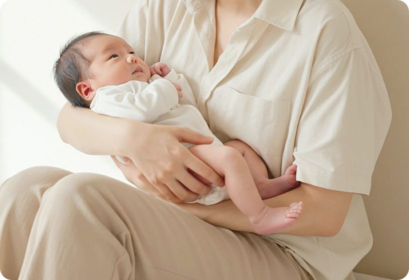 산모와 신생아 이미지